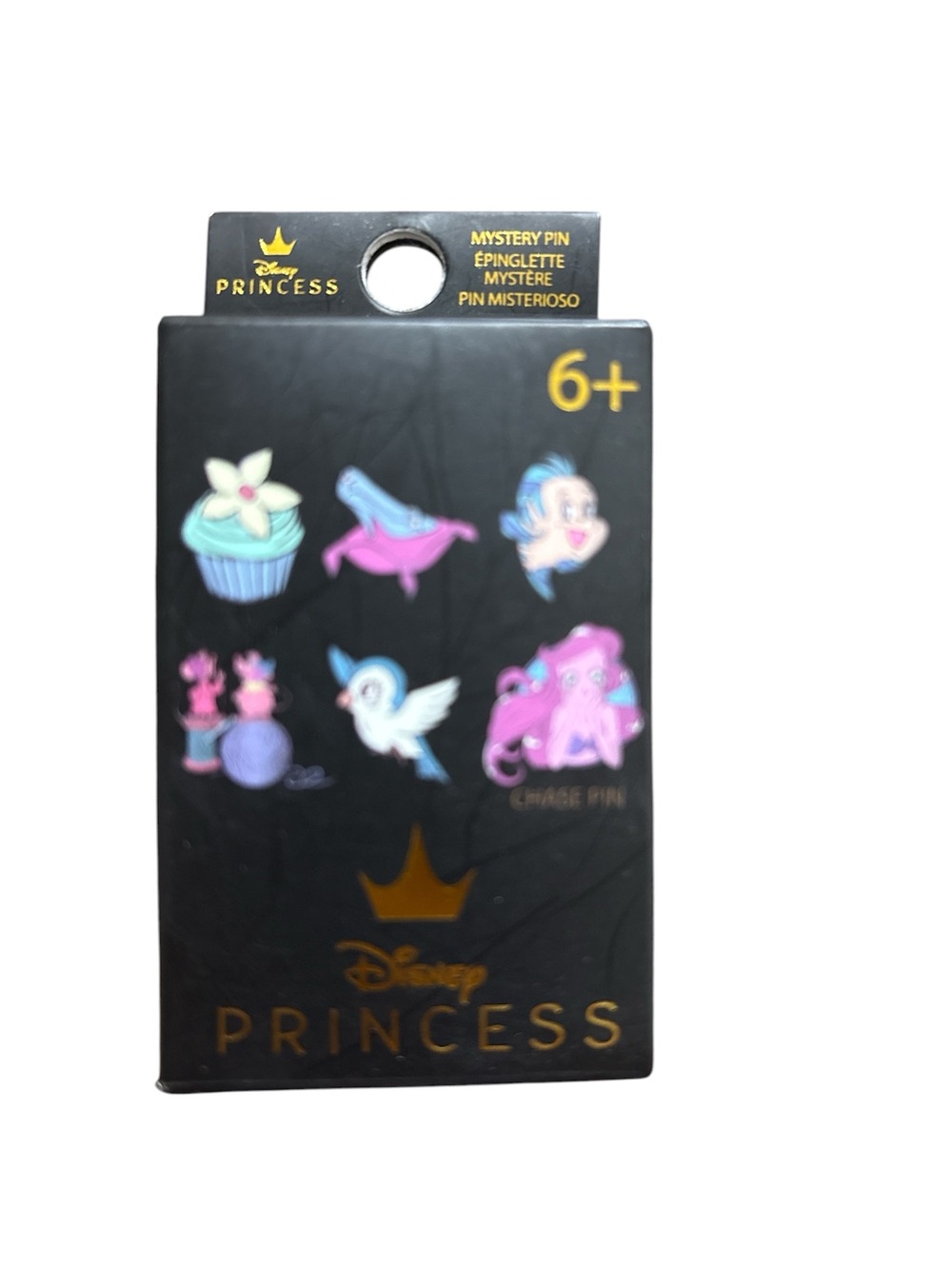 Loungefly Disney Princess Mystery Pin Pack - Pink, Blue, Purple & Gold Accents